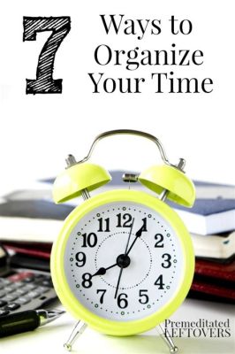  「Organize Your Time: The Essential Guide to Productivity」：マレーシア発、時間の芸術を極めるための指南書